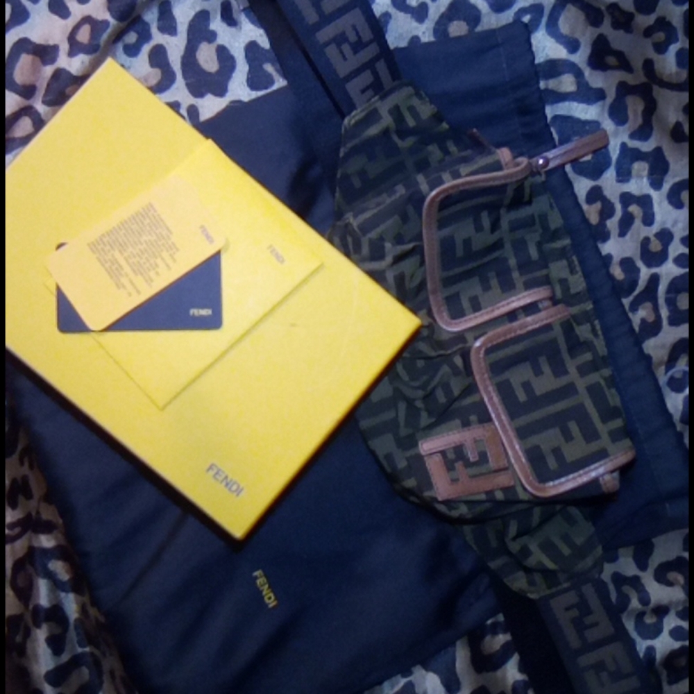 Fendi SMALL fanny pack waistbag belt bag